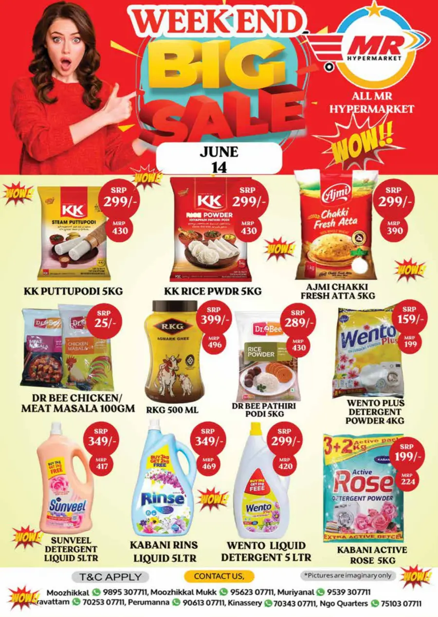 Saturday offer In MR Hypermarket Calicut